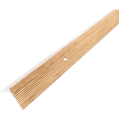 Порог  угол 25х25мм  0,9м дуб светлый: фотография 1