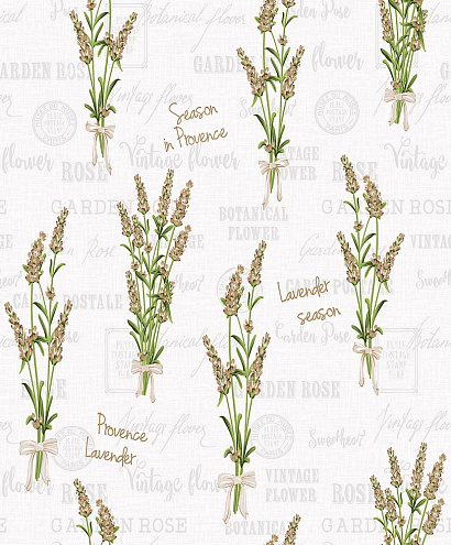 263-02 Обои Саратовские 10х0,53м С32Ф Лаванда : фотография 1