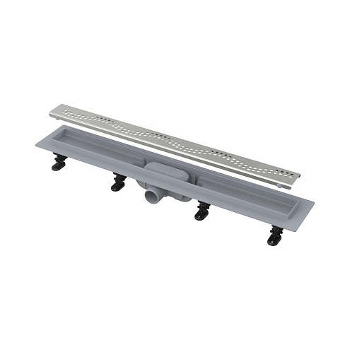 Simple - Водоотводящий желоб с порогами для перфорированной решетки, арт. APZ8-550M: фотография 1