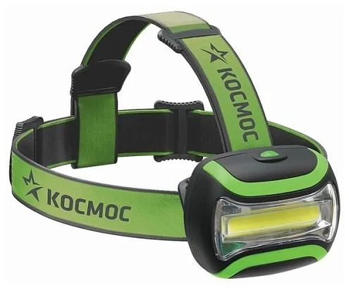 Фонарь светодиодный налобный 3Вт КОБ Космос KOC-H3WCOBLED: фотография 1