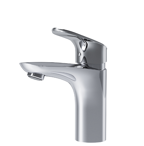 F8092116 Like смеситель для умывальника с донным клапаном, излив 110 мм, хром, шт: фотография 1