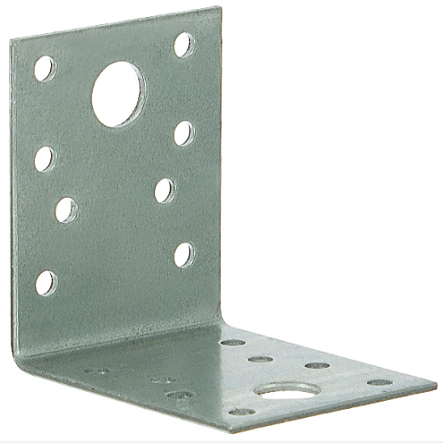 Уголок крепежный цинк 70х70х55х1,5мм: фотография 1