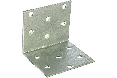 Уголок крепежный равносторонний  50х50х60х1,5мм: фотография 1