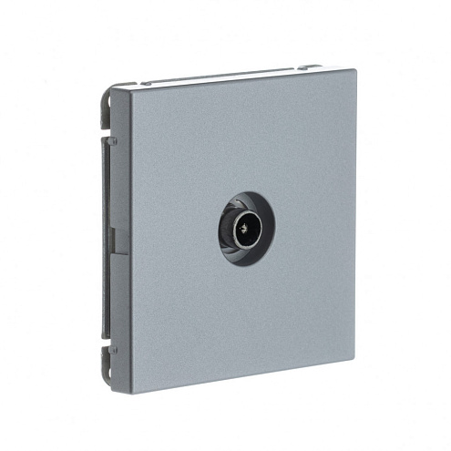 Розетка телевизионная оконечная ArtGallery 1дБ механизм алюминий Systeme Electric  GAL000391: фотография 1