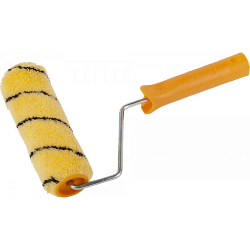 Валик "Dualon" с ручкой 6мм, полиакрил, ворс 12мм, 40х180, для ЛКМ на масляной основе, STAYER: фотография 1