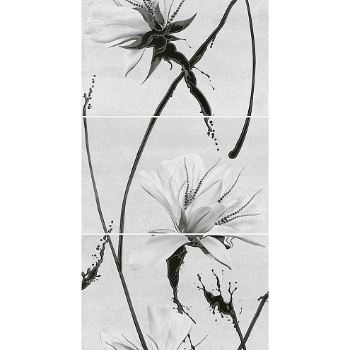 Панно 40х75 Картье серый 01 : фотография 1