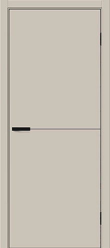 Дверь ПЭТ Браво-0.21.П Cream Silk (BS:P3/K4) 2000х600: фотография 1