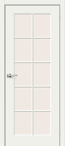 Дверь эмаль Скинни-11.1 Whitey  2000х900: фотография 1