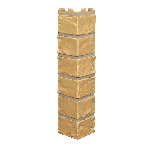 Угол наружный Технониколь Оптима, Кирпич, бежевый: фотография 1