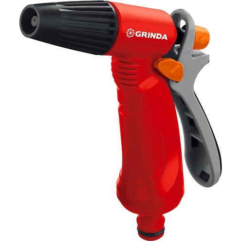 Пистолет поливочный плавная регулировка, пластик, Grinda: фотография 1