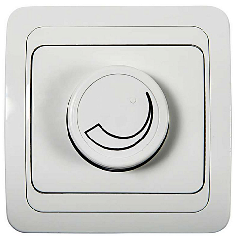 Диммер 600Вт CLASSICO 2111 бел. ASD / IN HOME : фотография 1