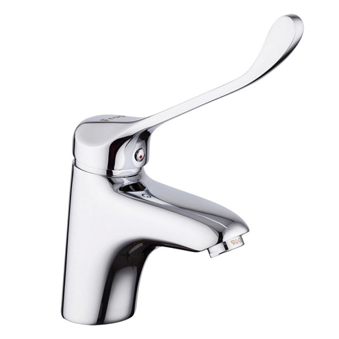 Смеситель для умывальника 40к F1054 FRAP c отв МЕДИЦИНСКИЙ: фотография 1