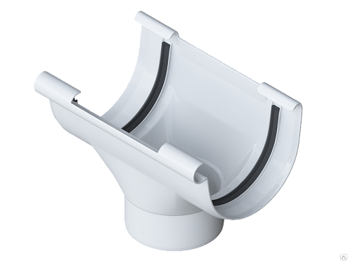 Воронка ПВХ, Белый, АльтаПрофиль : фотография 1