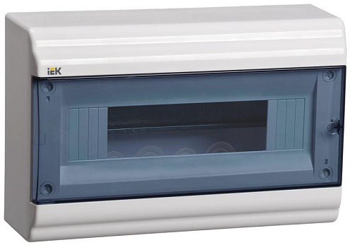 Корпус пластиковый PRIME ЩРН-П-12 модулей навесной белый IP41 IEK MKP82-N-12-41-10: фотография 1