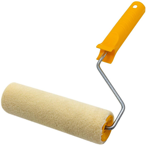 Валик &quot;Велюр&quot;, бюгель 6мм, ворс 4мм, 40х240мм, для всех ЛКМ, РемоКолор: фотография 1