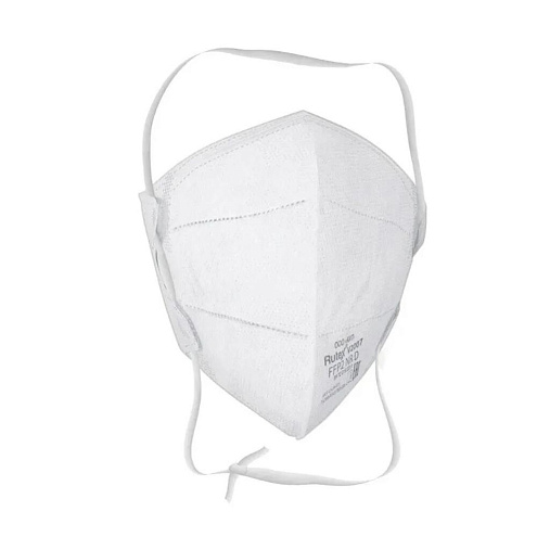 Полумаска фильтрующая FFP2, &quot;ЗУБР&quot; коническая с угольным слоем и клапаном: фотография 1