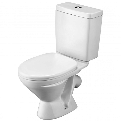 Унитаз-компакт Santek Лига с диагональным выпуском, эконом- 2 режима, полипропилен, 1WH302197: фотография 1