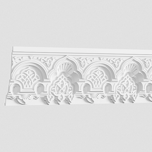 Карниз 1.50.502 размеры 180х100х2000 мм: фотография 1