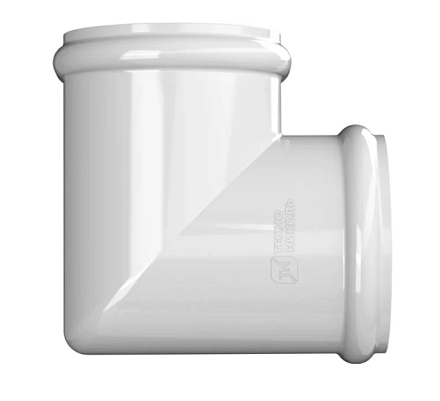 Угол желоба Технониколь Оптима 120/80, 90°, белый: фотография 1