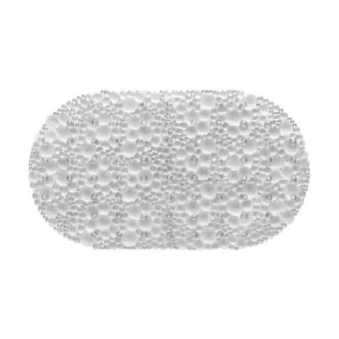 Коврик для ванной на присосках &quot;Линза&quot; 38х67см в ассортименте: фотография 1