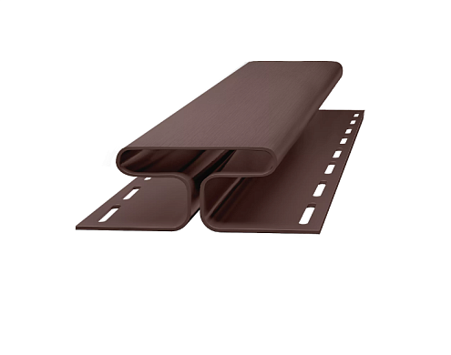 H профиль соединительный Технониколь Оптима, Каштан 3м : фотография 1