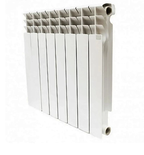 Радиатор биметаллический STI Bimetal 500/80 8 секций: фотография 1