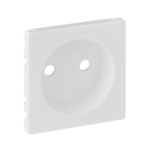 Панель лицевая Valena Life для силовой розетки 2К белый Leg 754970: фотография 1