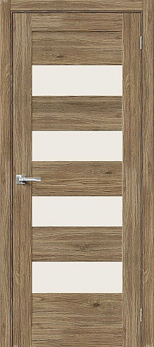 Дверь Браво 23 Original Oak стекло Magic Fog 2000х800: фотография 1