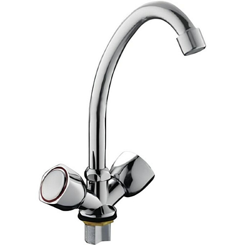 Смеситель для кухни 1/2 кер F4009-2 FRAP ПЕНТА лат гайка: фотография 1