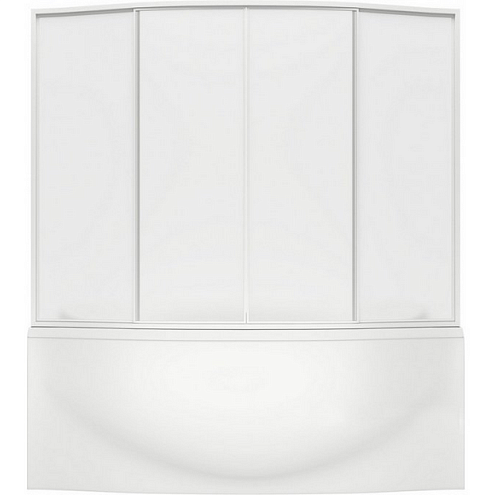 Шторка Фиеста 4 створки пластик: фотография 1