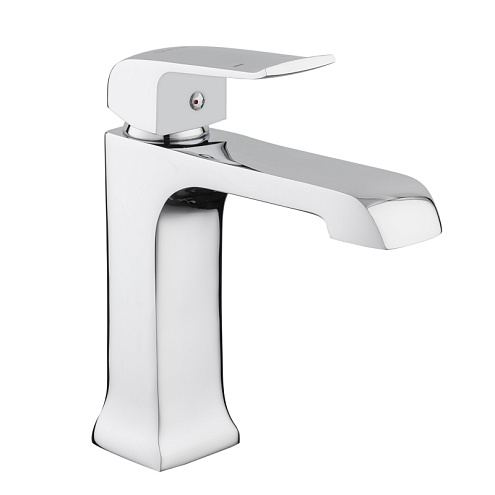 Смеситель для умывальника 35к G1050-8 GAPPO литой, п/гайку, ХРОМ: фотография 1