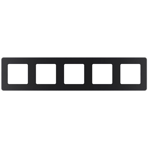 Рамка 5-м Inspiria антрацит Leg 673973: фотография 1