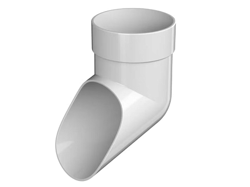 Слив трубы Технониколь Оптима 120/80, белый: фотография 1