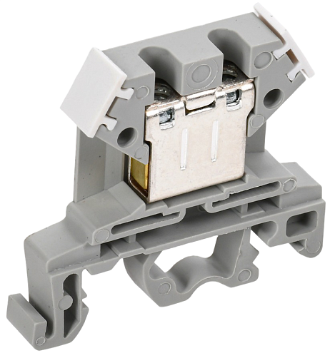 Зажим наборный ЗНИ-6мм² (JXB50A) серый IEK YZN10-006-K03: фотография 1