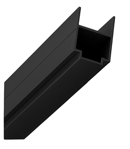 Профиль доборный душевого ограждения Lea/Iris SANTREK AQUA 1850мм цвет Черный матовый: фотография 1