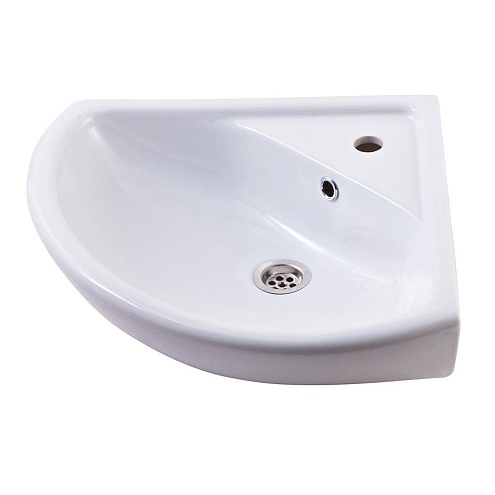 Умывальник "Элегия" угловой белый : фотография 1