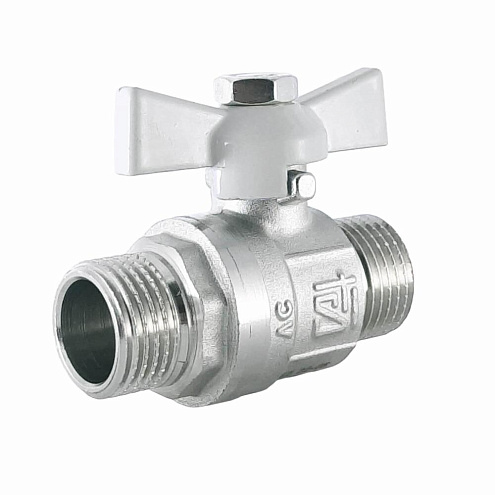 Кран шаровой 1/2&quot; бабочка ш/ш STI: фотография 1