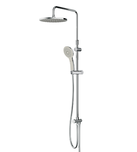 Душевая система AM.PM Inspire 2.0 F0750A100 стойка с тропическим душем, хром: фотография 1