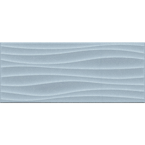 Настенная плитка 25х60 Monocolor sugar blue 01  : фотография 1
