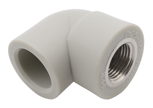 Угол с переходом на металл внутренняя резьба 20x1/2&quot; FV-plast: фотография 1