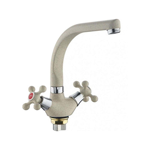 Смеситель для кухни 1/2 кер F5408-10 FRAP (светло-бежевый): фотография 1