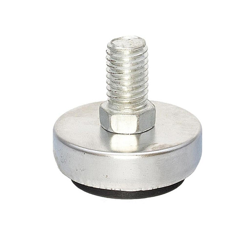 Ножка металлическая с резьбой М10 хром "Element": фотография 1