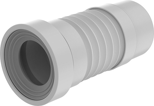 Слив гибкий для унитаза с выпуском 110мм, 290-330мм Aquant T712: фотография 1