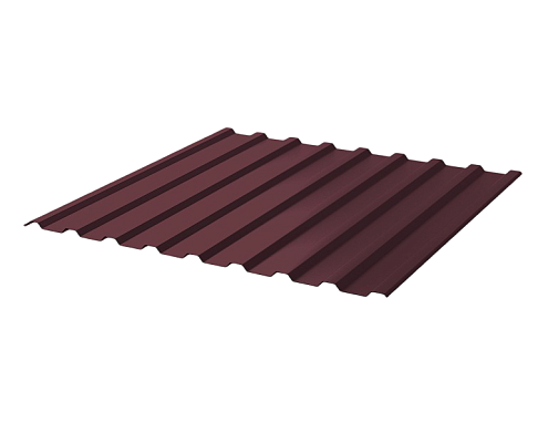 Профнастил СП 20 красное вино (3005)  1150х3000  0,45мм: фотография 1