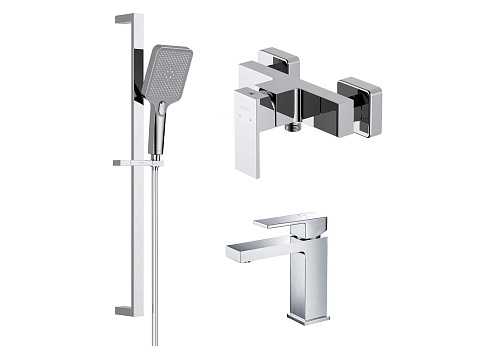 Комплект для ванны 3в1 Aquatek AQ1631CR Либра AQ1610CR+AQ1660CR+AQ2019CR: фотография 1