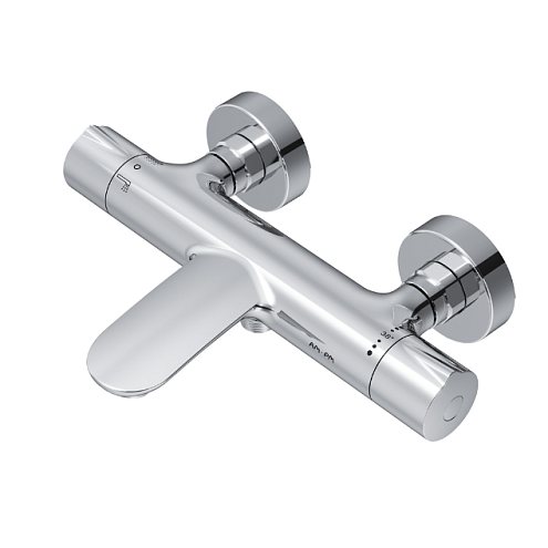 F8050000 Like, смеситель д/ванны/душа с термостатом, хром, шт: фотография 1