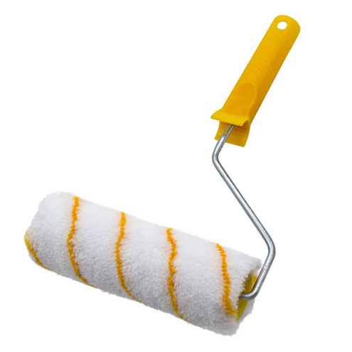 Валик "Гирпаинт", бюгель 6мм, ворс 15мм, 40х180мм, для всех видов ЛКМ, РемоКолор: фотография 1