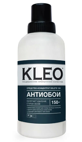 Антиобои средство KLEO DELETE 150 для снятия обоев 500мл : фотография 1