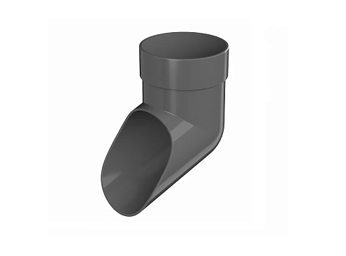 Слив трубы Технониколь Оптима 120/80, серый: фотография 1