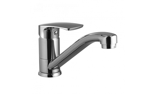 Смеситель Lemark &quot;Плюс Шейп&quot; LM1704C для кухни с поворотным изливом хром: фотография 1